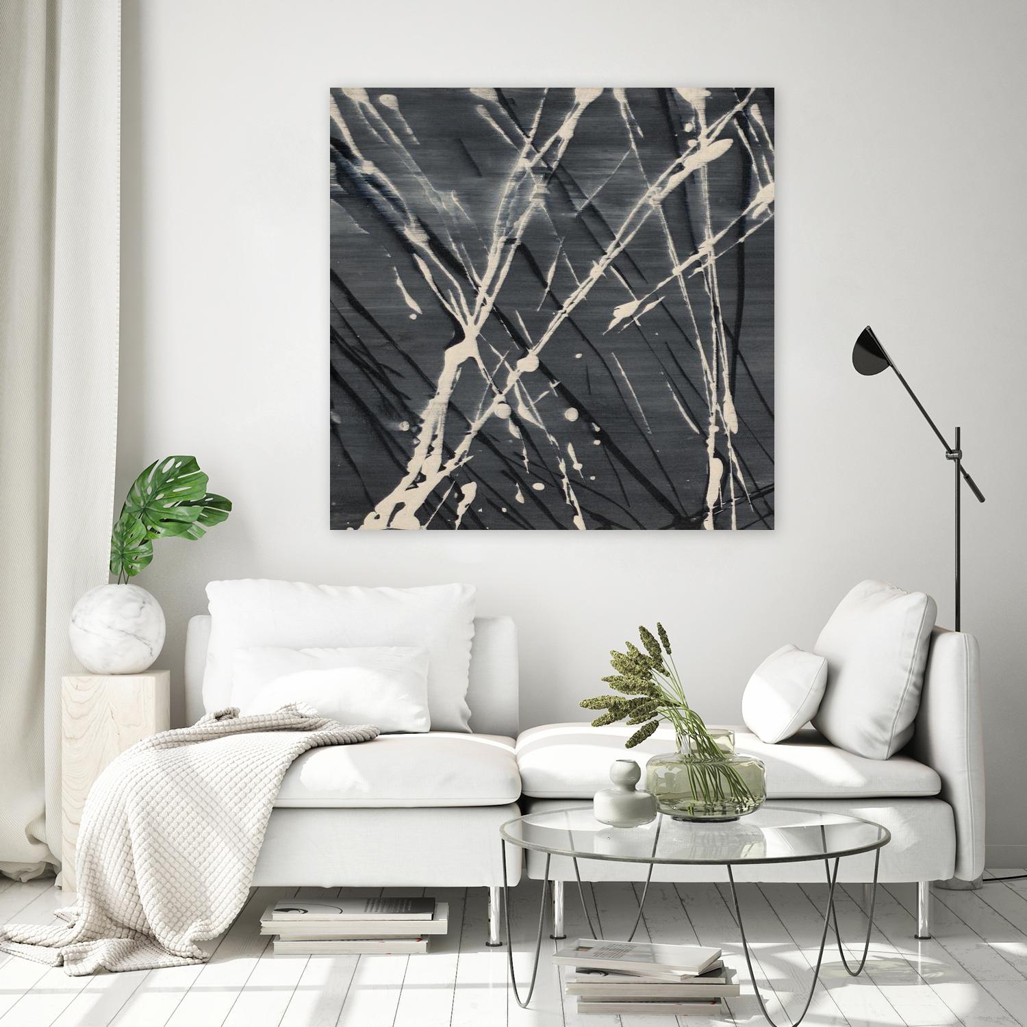 Dark Cloudy Mist I by Merri Pattinian on GIANT ART - abstract 