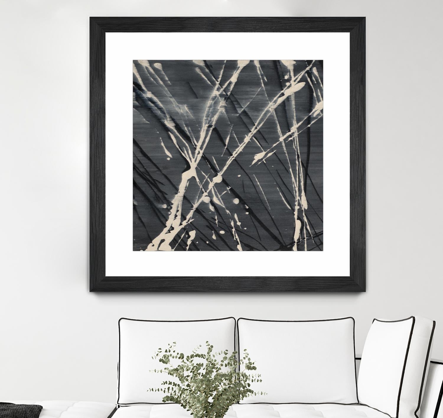 Dark Cloudy Mist I by Merri Pattinian on GIANT ART - abstract 