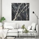 Dark Cloudy Mist I by Merri Pattinian on GIANT ART - abstract 