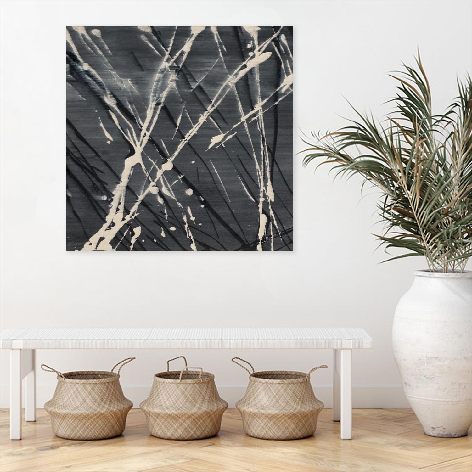 Dark Cloudy Mist I by Merri Pattinian on GIANT ART - abstract 