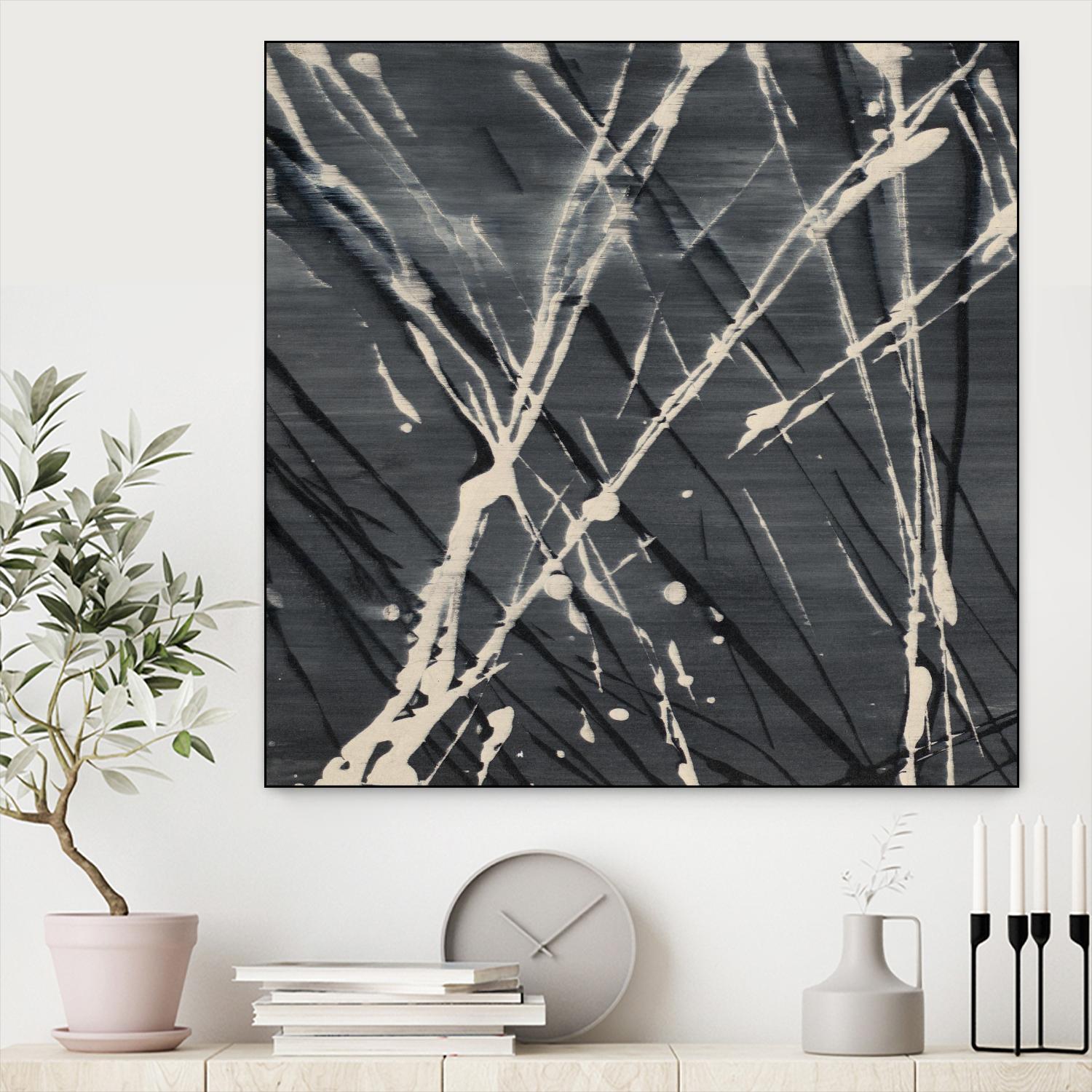 Dark Cloudy Mist I by Merri Pattinian on GIANT ART - abstract 