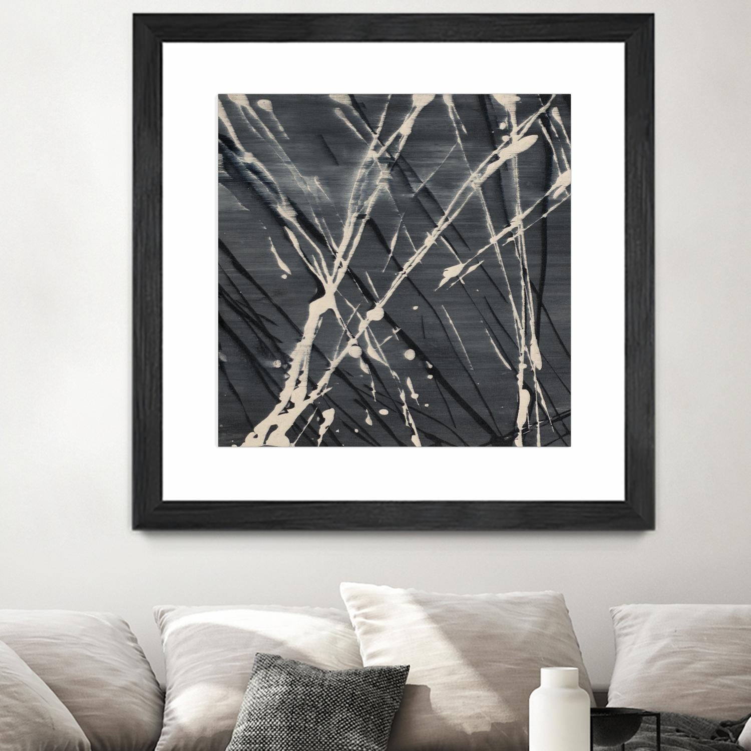 Dark Cloudy Mist I by Merri Pattinian on GIANT ART - abstract 