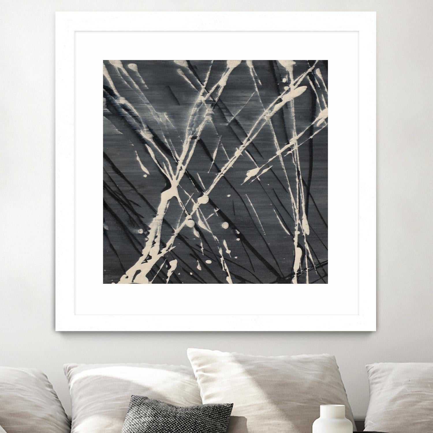 Dark Cloudy Mist I by Merri Pattinian on GIANT ART - abstract 