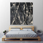 Dark Cloudy Mist II by Merri Pattinian on GIANT ART - abstract 