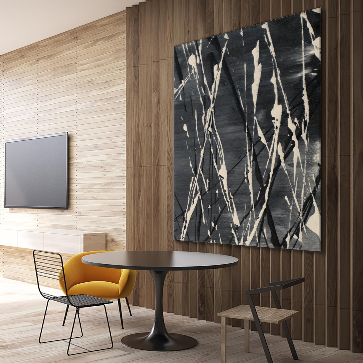 Dark Cloudy Mist II by Merri Pattinian on GIANT ART - abstract 