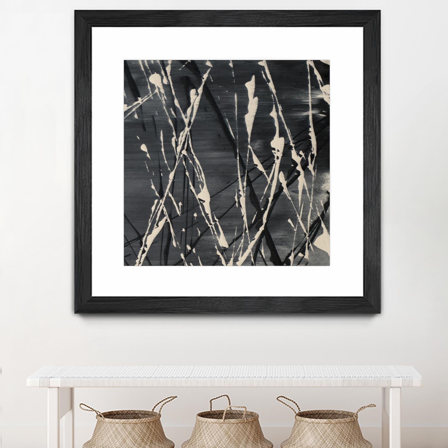 Dark Cloudy Mist II by Merri Pattinian on GIANT ART - abstract 