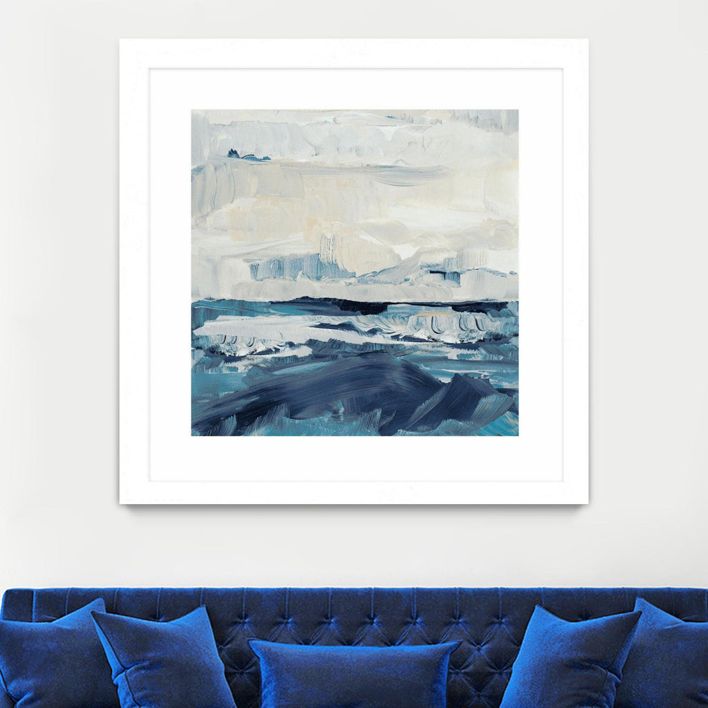 Freedom of the Blue Sea II by Lanie Loreth on GIANT ART - coastal abstract