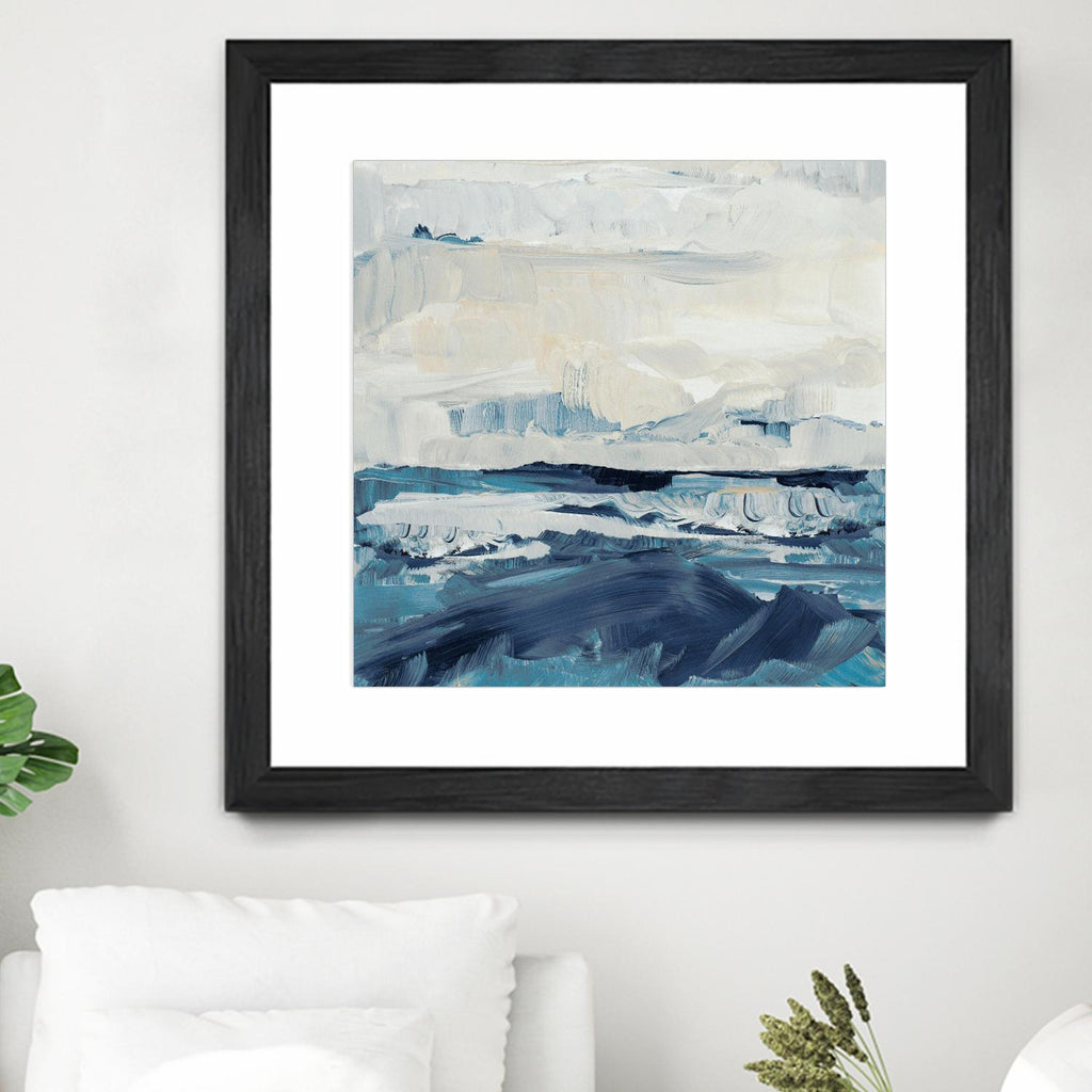 Freedom of the Blue Sea II by Lanie Loreth on GIANT ART - coastal abstract