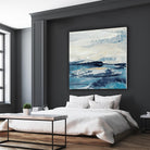 Freedom Of The Blue Sea I by Lanie Loreth on GIANT ART - coastal abstract