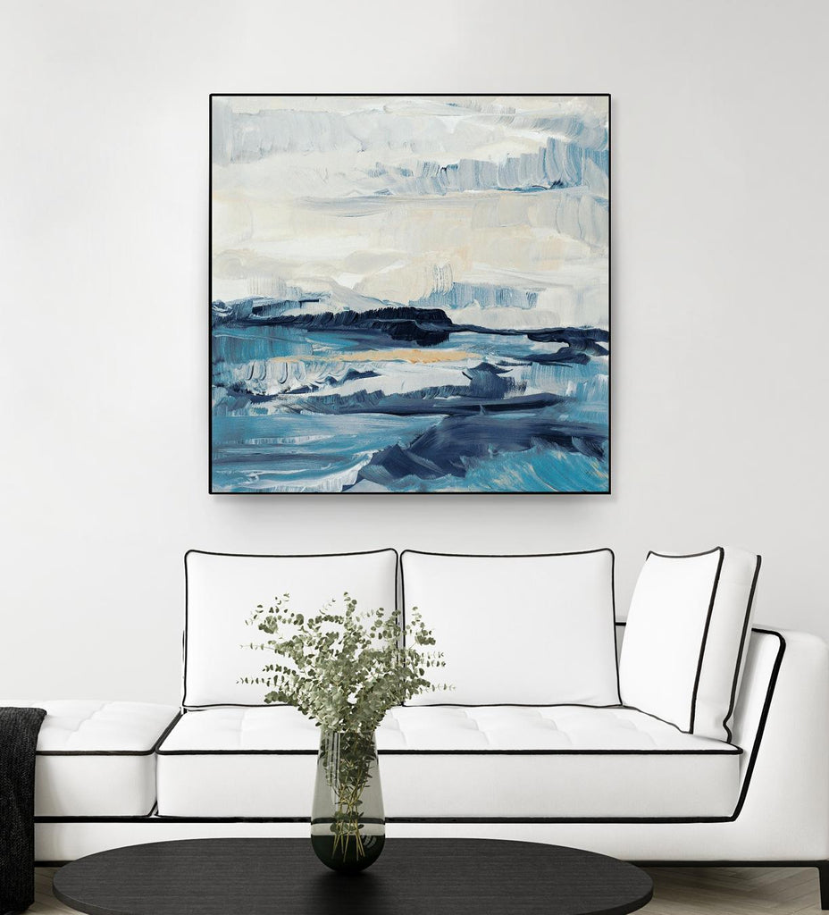 Freedom Of The Blue Sea I by Lanie Loreth on GIANT ART - coastal abstract