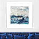Freedom Of The Blue Sea I by Lanie Loreth on GIANT ART - coastal abstract