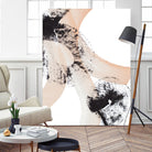 From Vision to Reality III by Lanie Loreth on GIANT ART - peach abstract