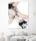 From Vision to Reality III by Lanie Loreth on GIANT ART - peach abstract