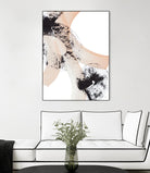 From Vision to Reality III by Lanie Loreth on GIANT ART - peach abstract