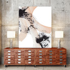 From Vision to Reality III by Lanie Loreth on GIANT ART - peach abstract