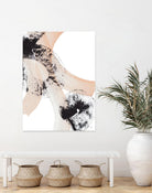 From Vision to Reality III by Lanie Loreth on GIANT ART - peach abstract