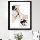 From Vision to Reality III by Lanie Loreth on GIANT ART - peach abstract