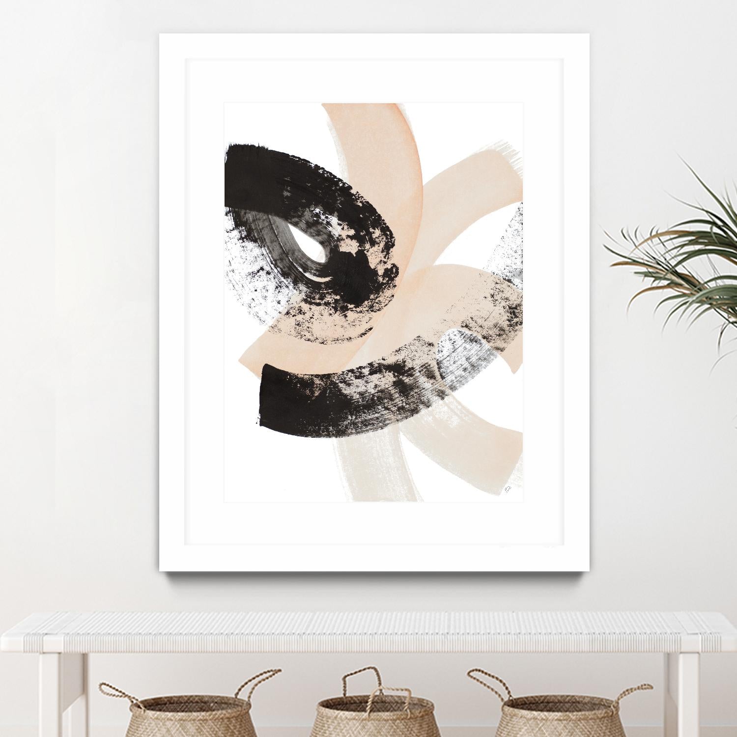 From Vision to Reality IV by Lanie Loreth on GIANT ART - peach abstract