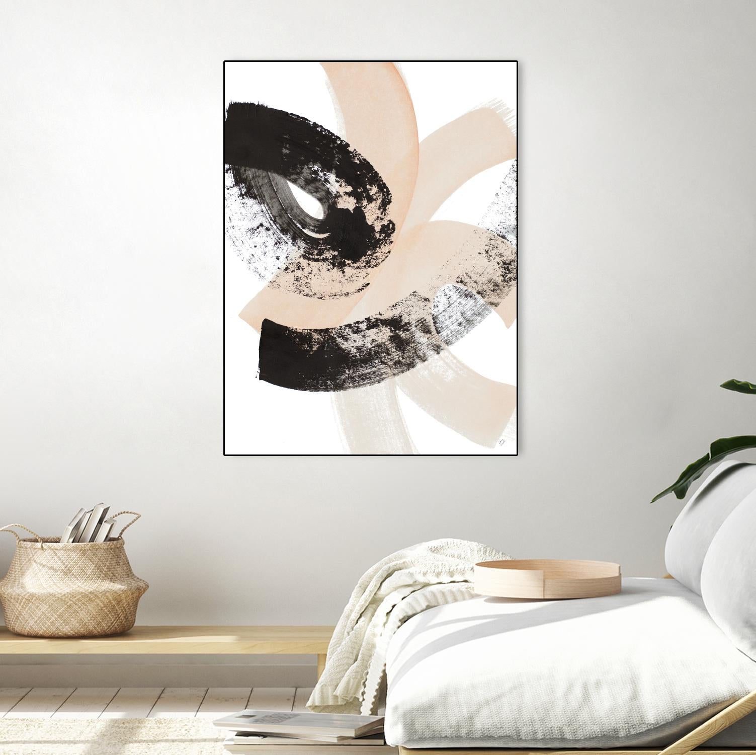 From Vision to Reality IV by Lanie Loreth on GIANT ART - peach abstract