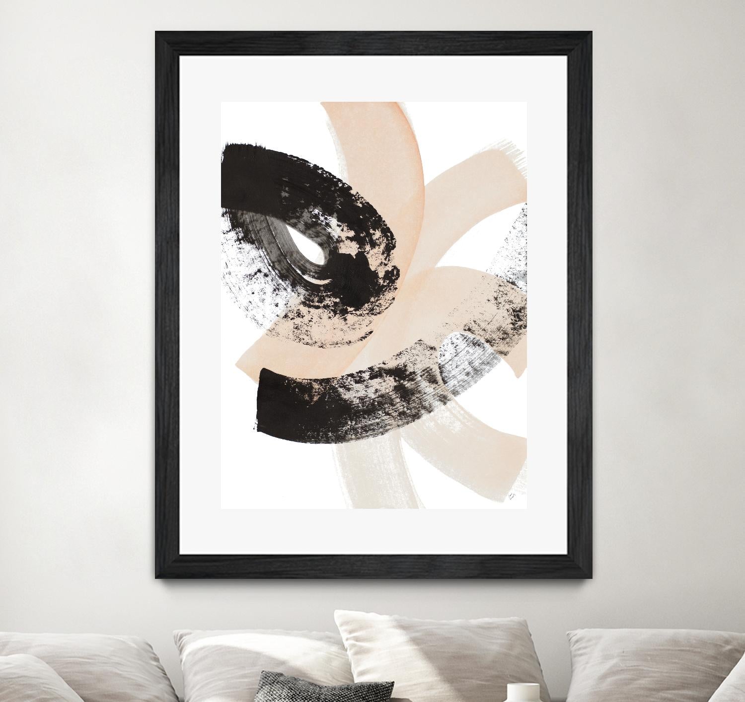 From Vision to Reality IV by Lanie Loreth on GIANT ART - peach abstract