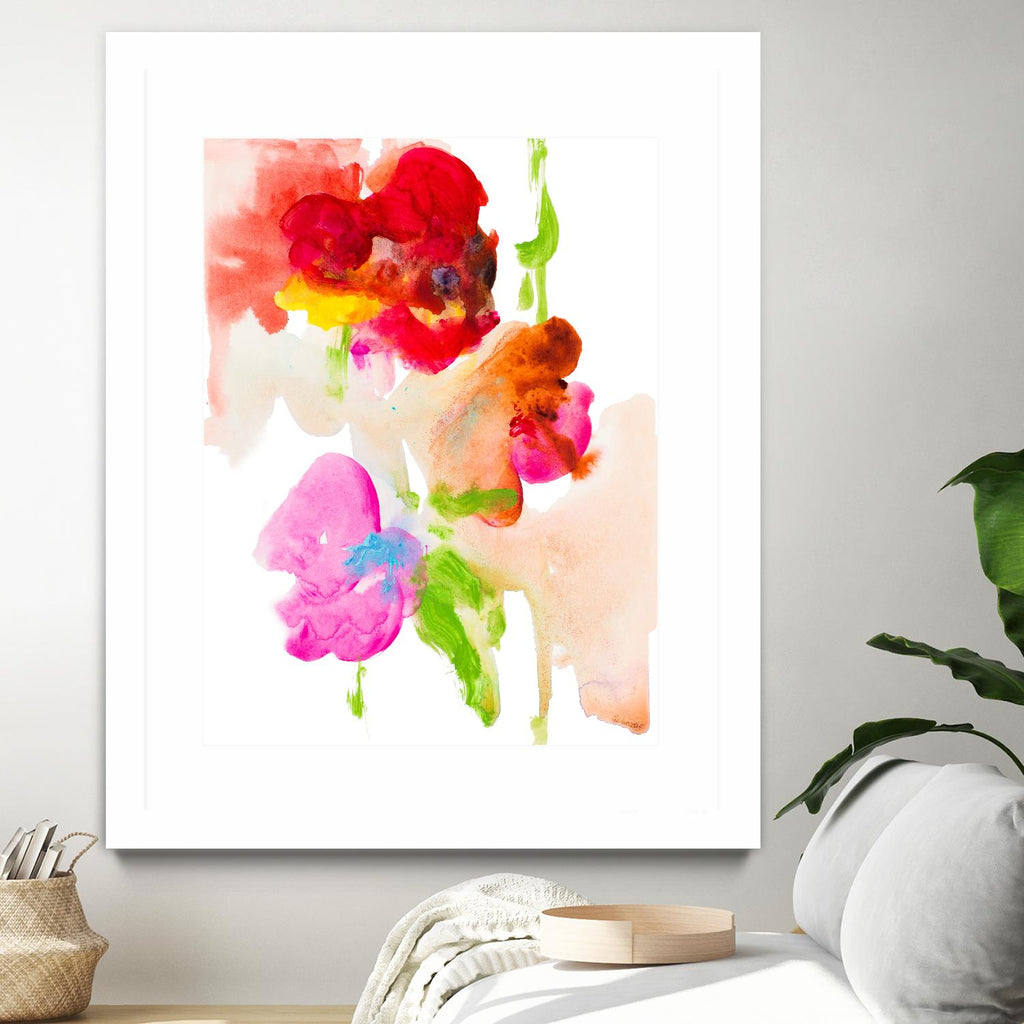 Abstract Flower Study by Lanie Loreth on GIANT ART - Multi Abstract