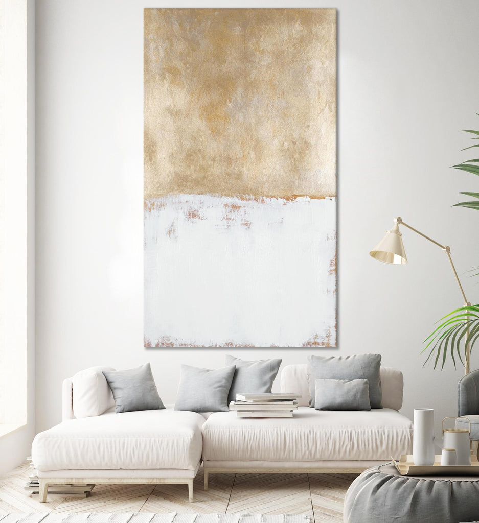 Timeless Perspective by Lanie Loreth on GIANT ART - gold abstract