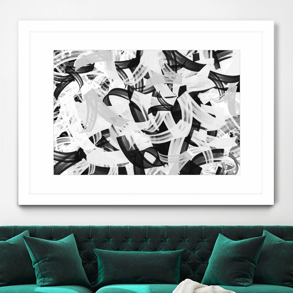 Mono-Magnum by Dan Meneely on GIANT ART - abstract 