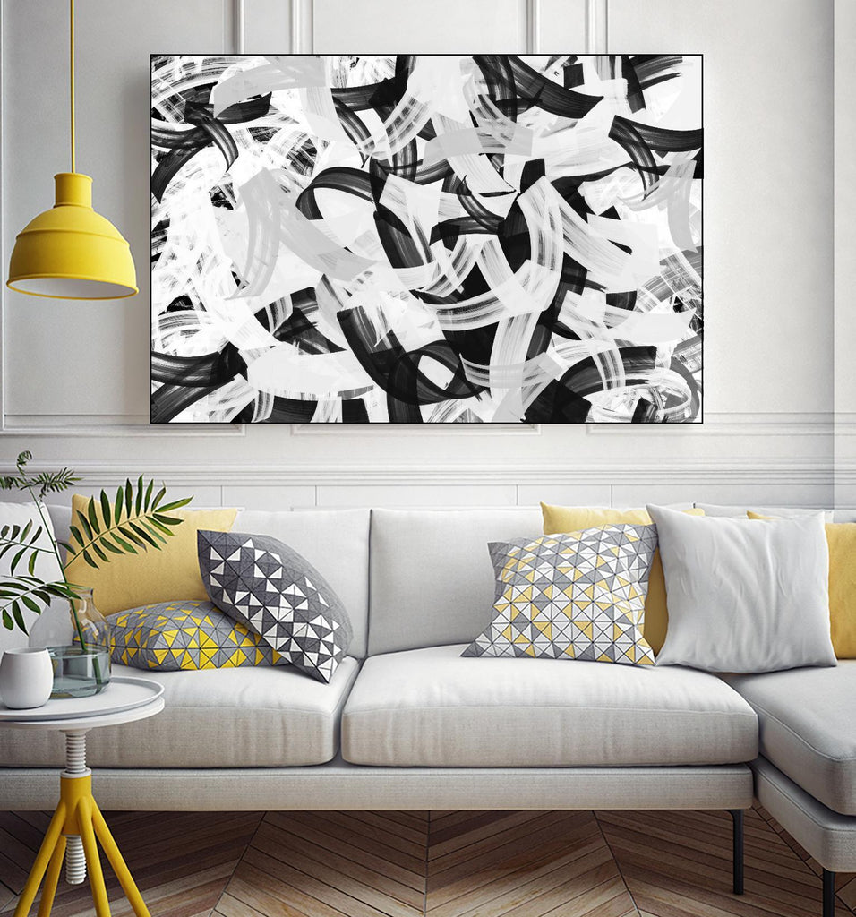 Mono-Magnum by Dan Meneely on GIANT ART - abstract 