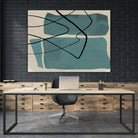 Different Strokes I by Dan Meneely on GIANT ART - abstract 