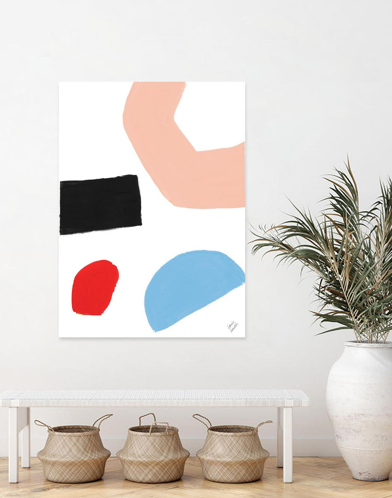 Bright Shape of Things II by Lanie Loreth on GIANT ART - multi abstract