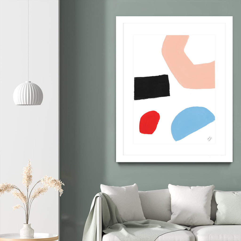 Bright Shape of Things II by Lanie Loreth on GIANT ART - multi abstract