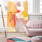 Joyful Morning by Lanie Loreth on GIANT ART - yellow abstract
