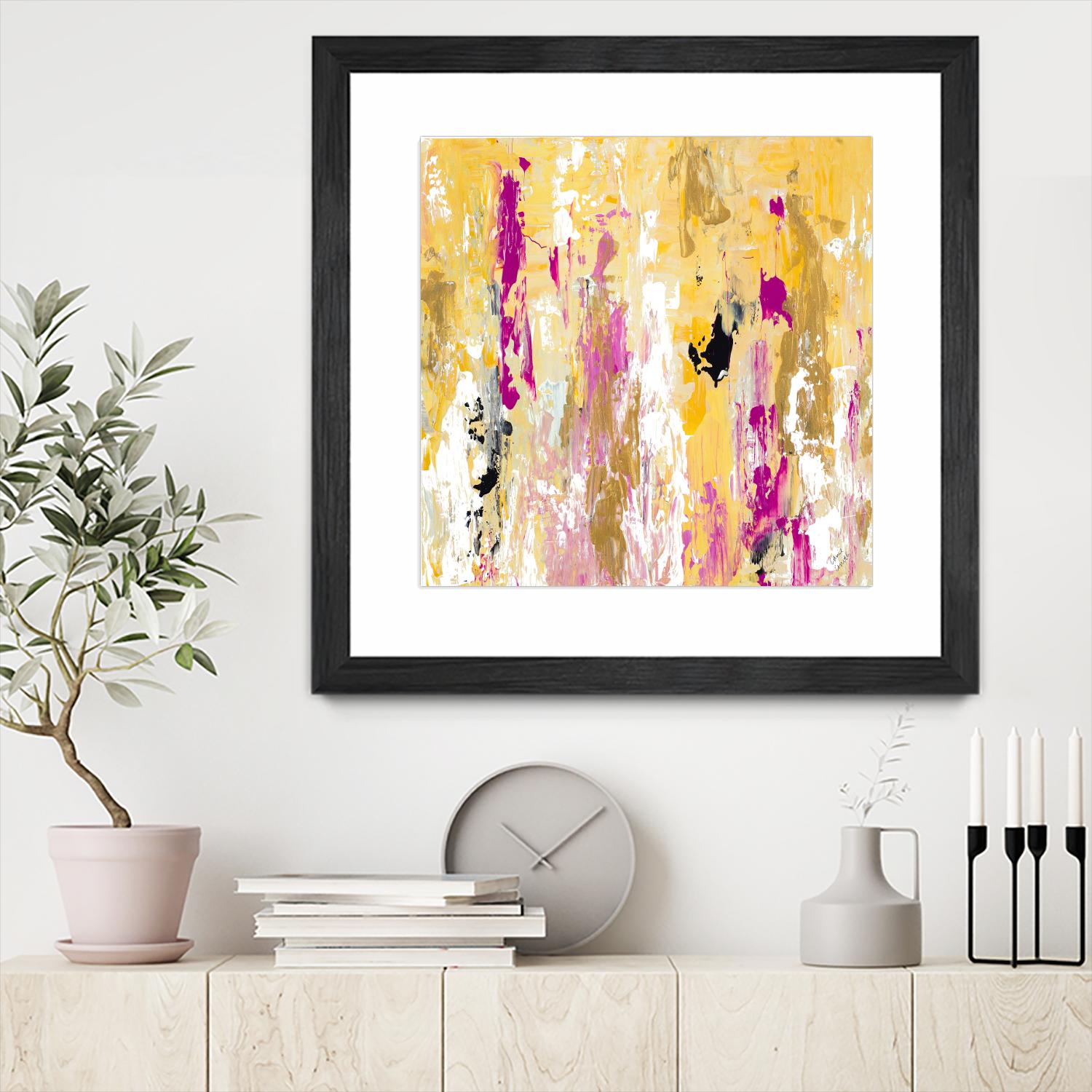 Parisian Chic Abstract II by Lanie Loreth on GIANT ART - multi abstract