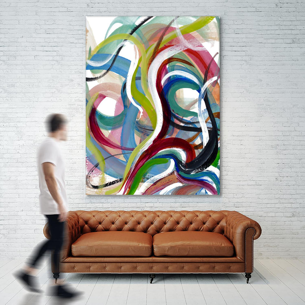 In Full Swing by Lanie Loreth on GIANT ART - multi abstract