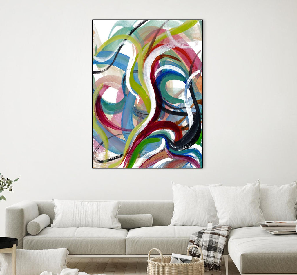 In Full Swing by Lanie Loreth on GIANT ART - multi abstract