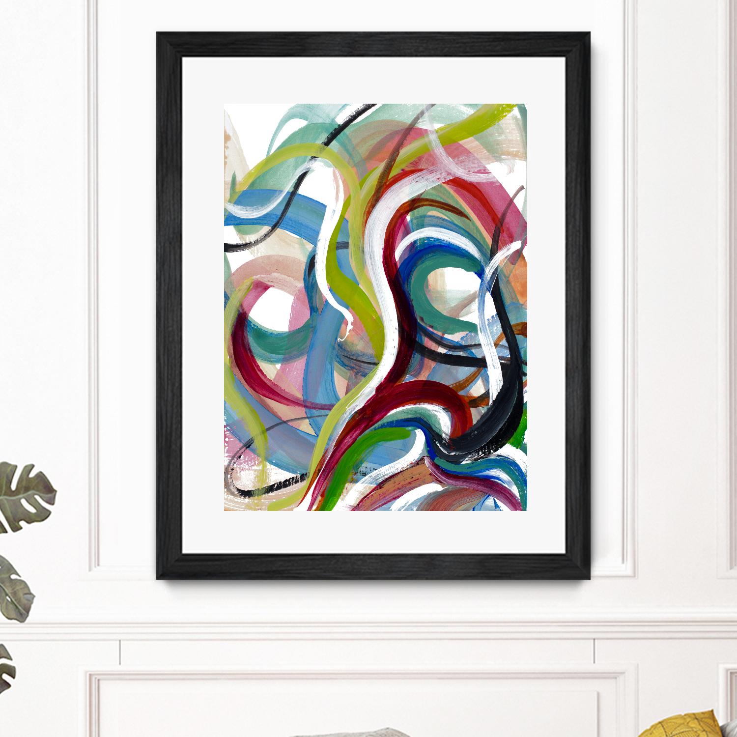 In Full Swing by Lanie Loreth on GIANT ART - multi abstract