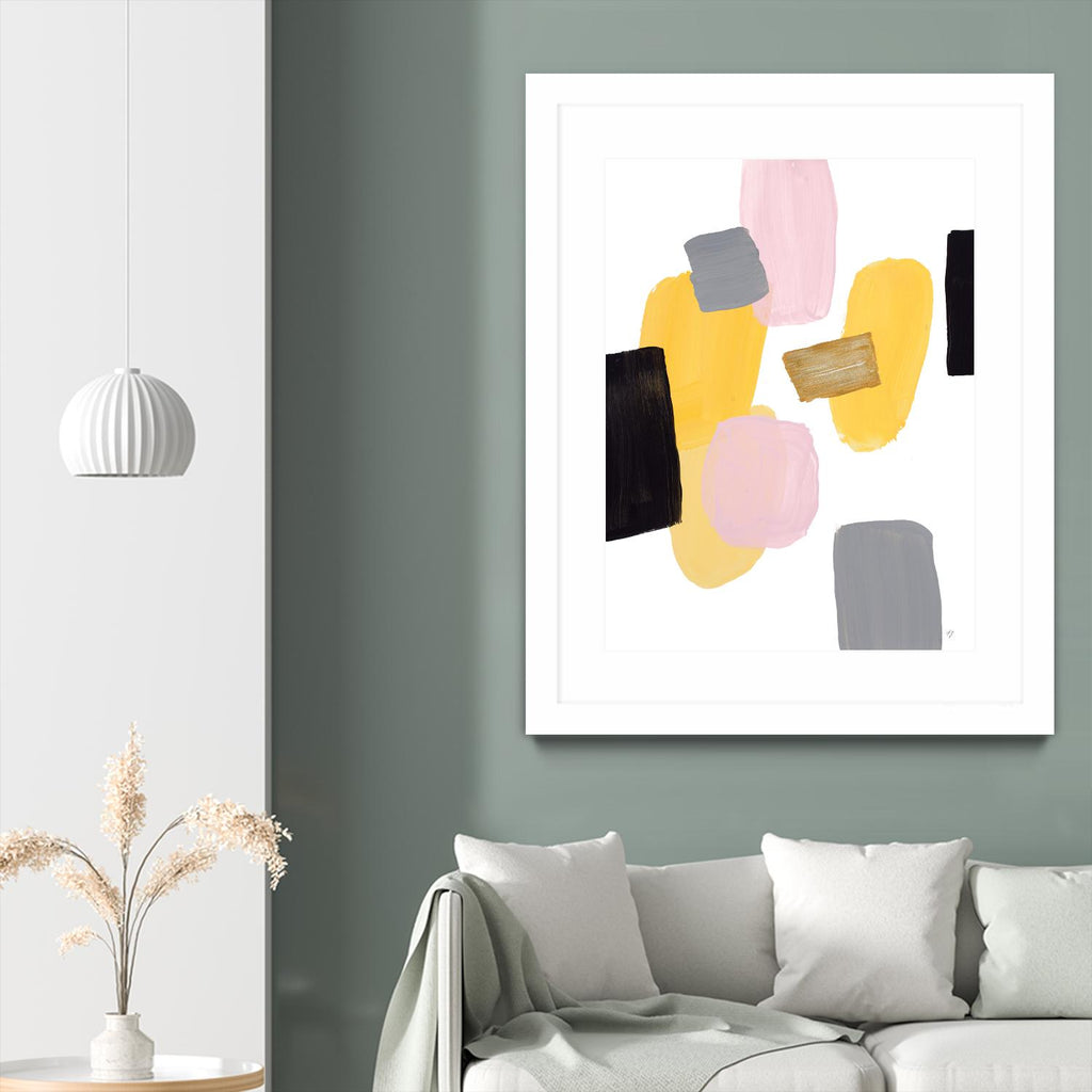 Floating Shapes I by Lanie Loreth on GIANT ART - multi abstract