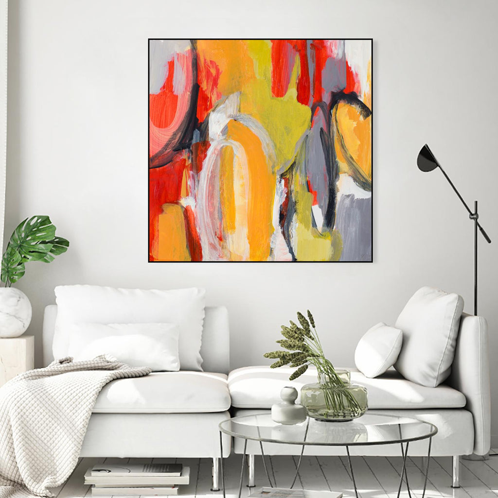 City Symphony I by Lanie Loreth on GIANT ART - multi abstract