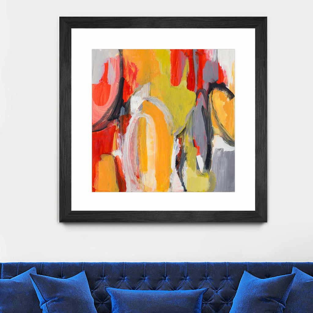 City Symphony I by Lanie Loreth on GIANT ART - multi abstract