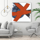 Red Moon Abstract I by Patricia Pinto on GIANT ART - multi abstract