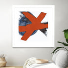 Red Moon Abstract I by Patricia Pinto on GIANT ART - multi abstract