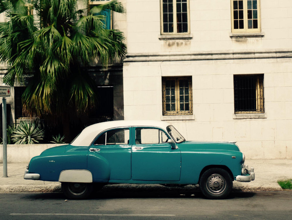 Cars of Cuba by Jairo Rodriguez on GIANT ART - green travel 