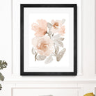 Peach Tranquil Florals I by Lanie Loreth on GIANT ART - peach floral