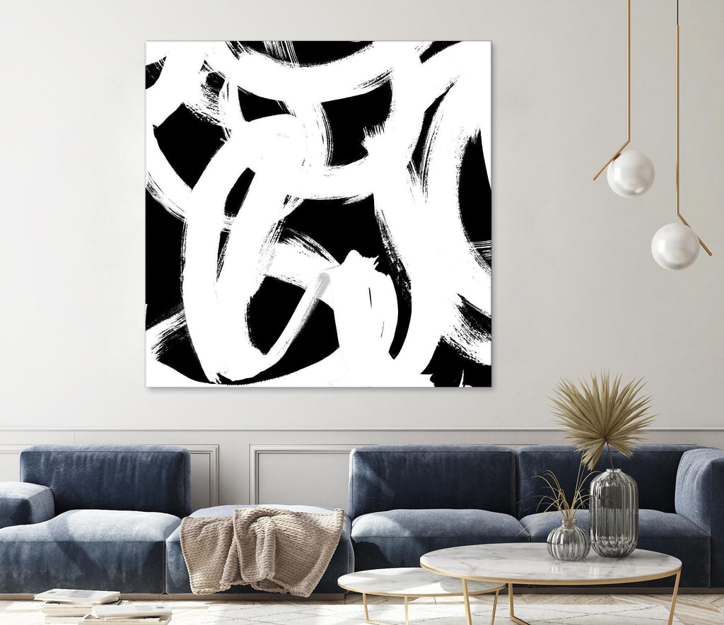 White Trails I by Emily Navas on GIANT ART - abstract 