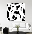 White Trails I by Emily Navas on GIANT ART - abstract 