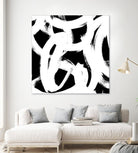 White Trails I by Emily Navas on GIANT ART - abstract 