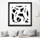 White Trails I by Emily Navas on GIANT ART - abstract 