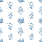 Blue Seagrass Pattern by Lanie Loreth on GIANT ART - coastal pattern