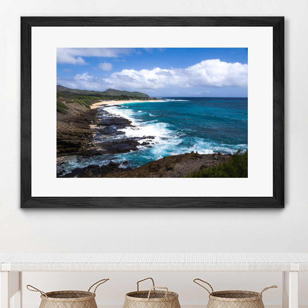 Oahu Rocky Shores II par Bill Carson Photography sur GIANT ART - photographie côtière