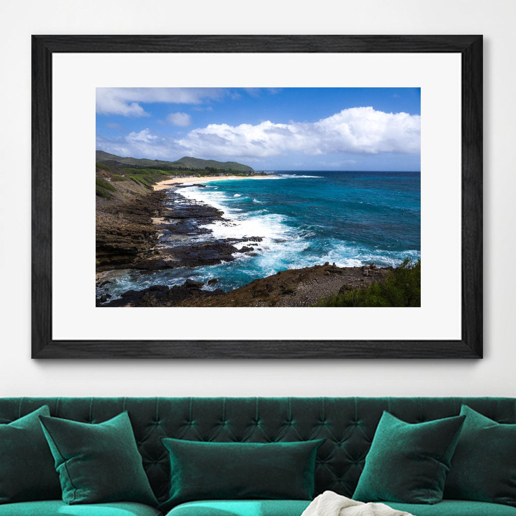 Oahu Rocky Shores II par Bill Carson Photography sur GIANT ART - photographie côtière